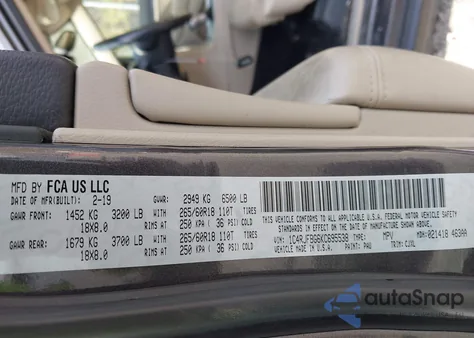 2019 Jeep Grand Cherokee Limited 4X4 from USA, damaged, VIN 1C4RJFBG6KC695538